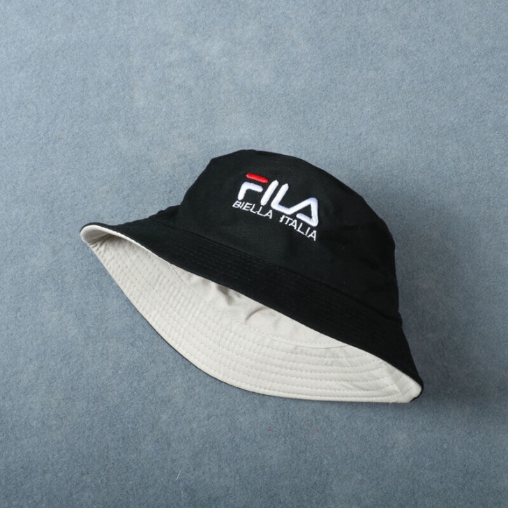 全新 【FILA】双面戴渔夫帽 遮阳防晒男...