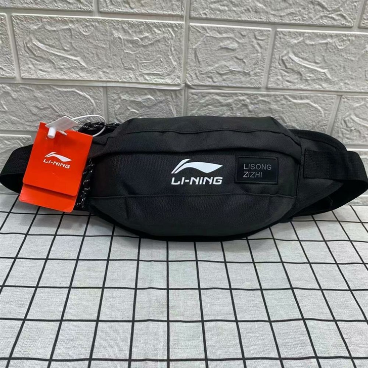 户外运动跑步腰包中国潮牌单肩斜挎包韩版百搭...