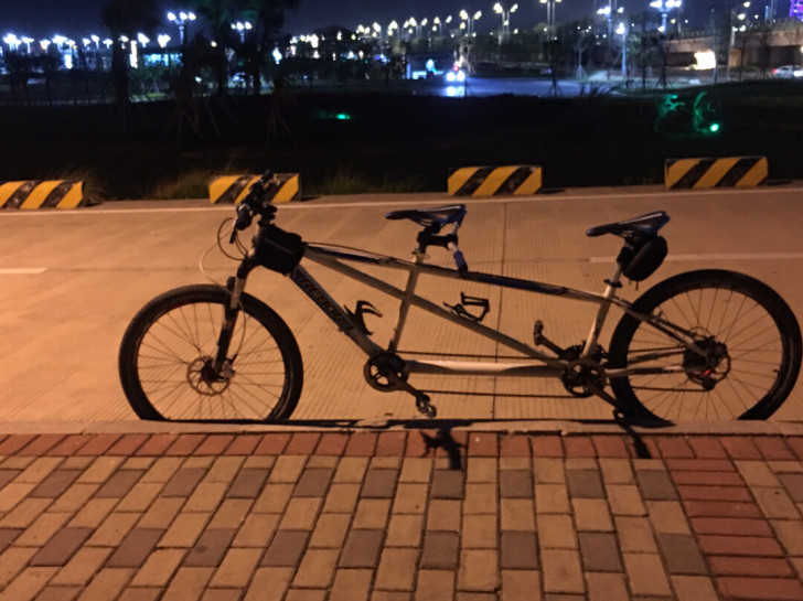 双人山地车，亲子旅行首选双人山地自行车，可...