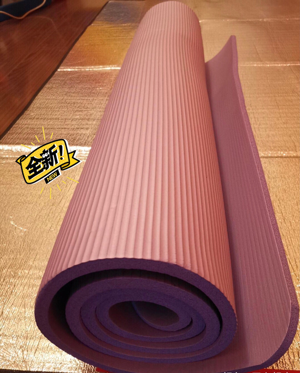开瑜伽馆剩下的 全新瑜伽垫加厚防滑未拆封包邮