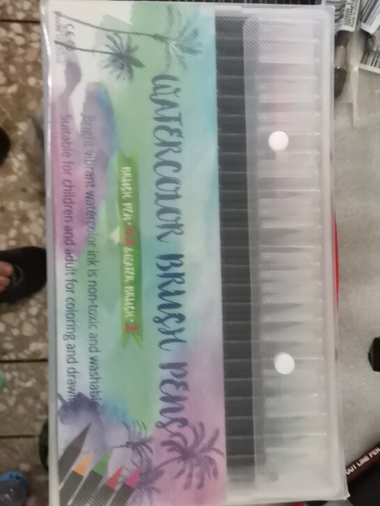 艺术马克笔，48种颜色，水彩笔，钢笔，钢笔...