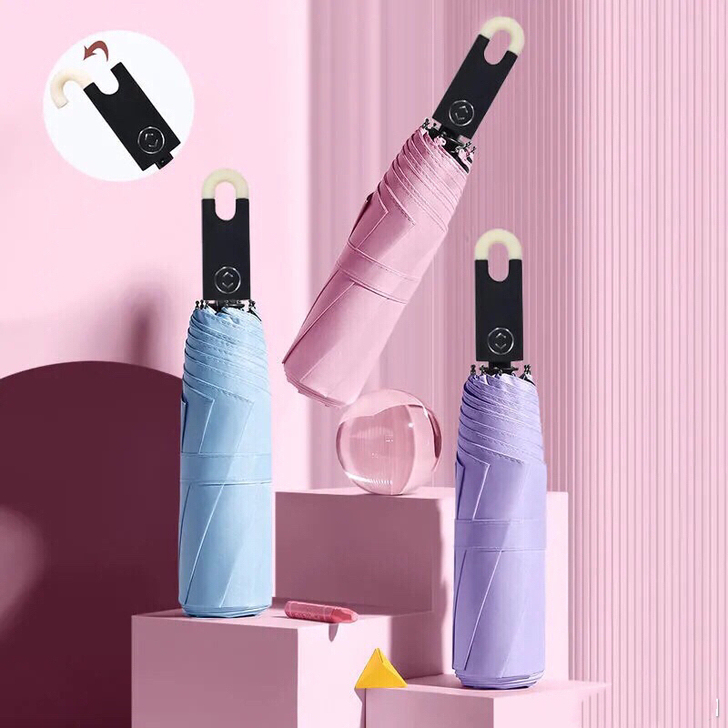 南极人雨伞男女森系两用晴雨伞折叠全自动大号...