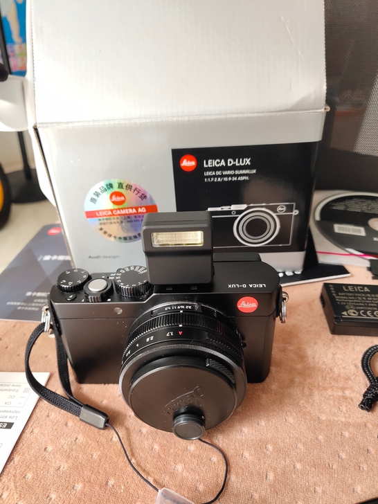 徕卡D-LUX TYP109 黑色 数码微...
