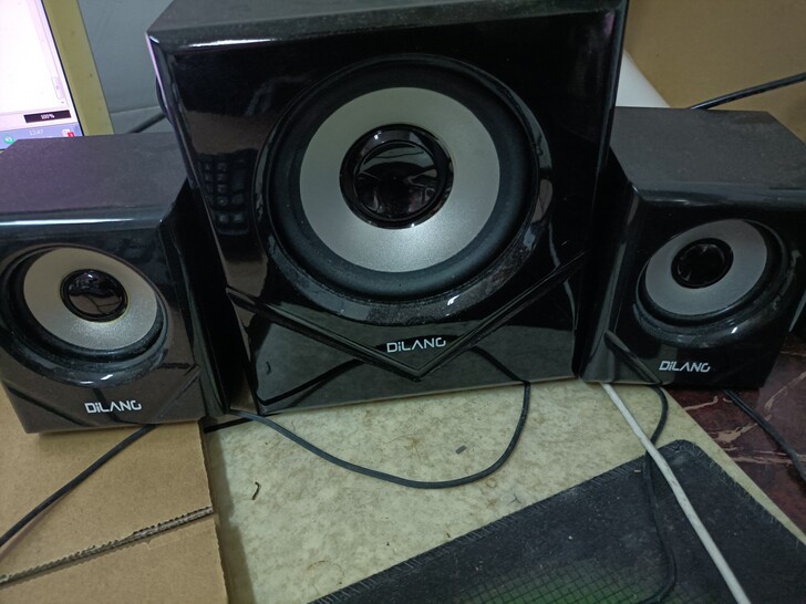 低音炮音箱3个一套电脑音响音箱