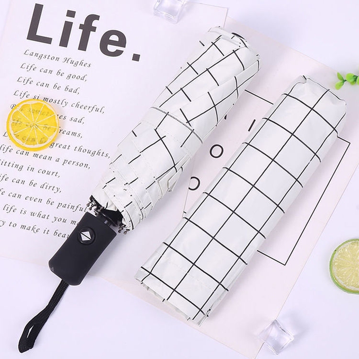 南极人折叠全自动雨伞女学生韩版晴雨两用防晒...