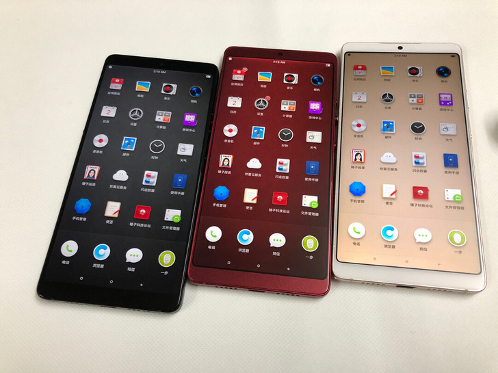 锤子坚果pro2 全网通4G手机6+64g...