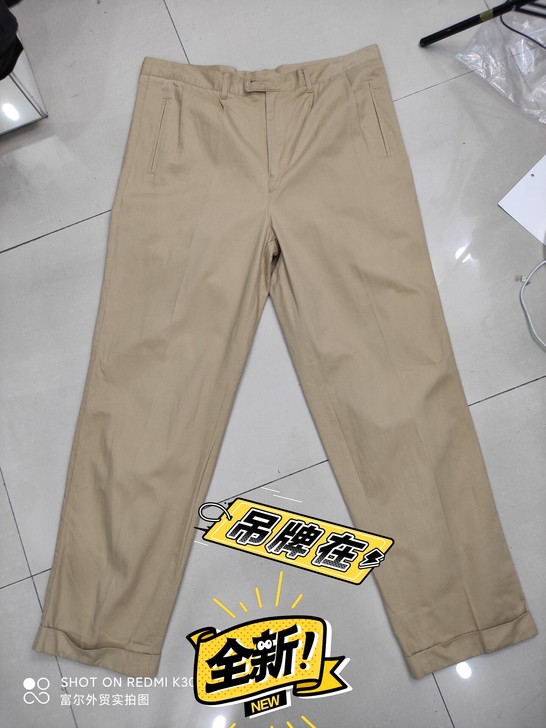 全新纯棉男裤大码男裤加肥加大裤子男直筒男裤...
