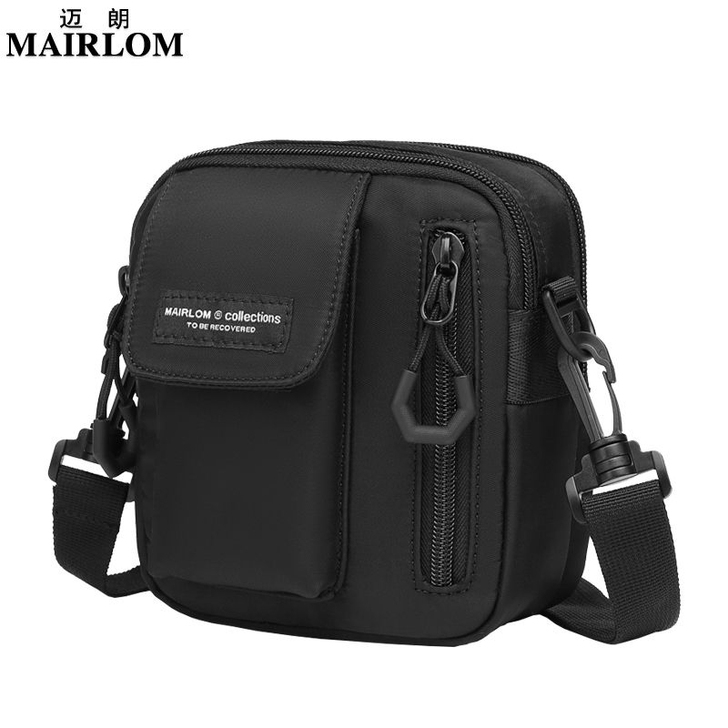 全新 斜挎包运动ins潮牌迷你男士小包单肩...