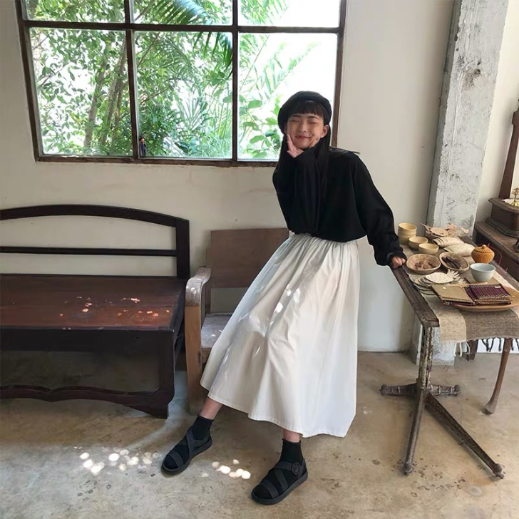 夏天甜妹必备的半身裙！