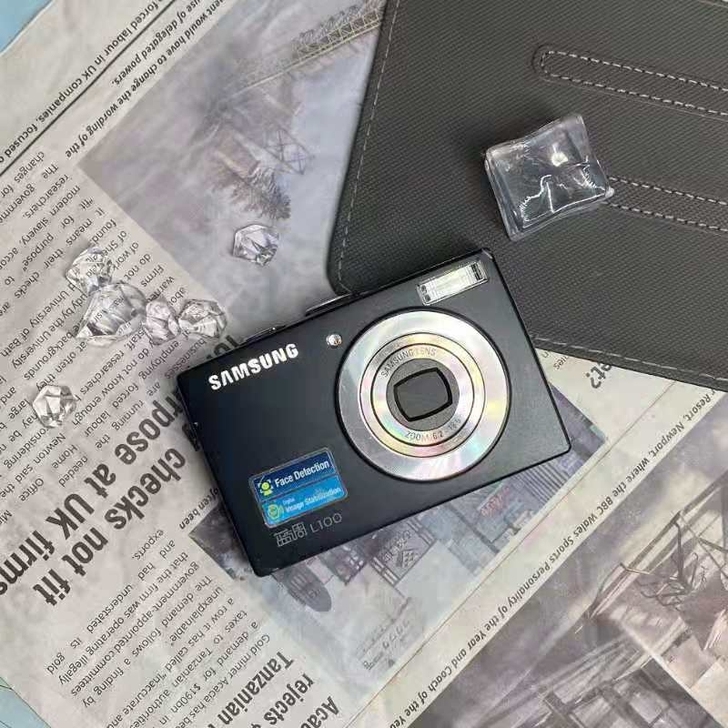 三星蓝调L100三星老数码相机ccd复古相机