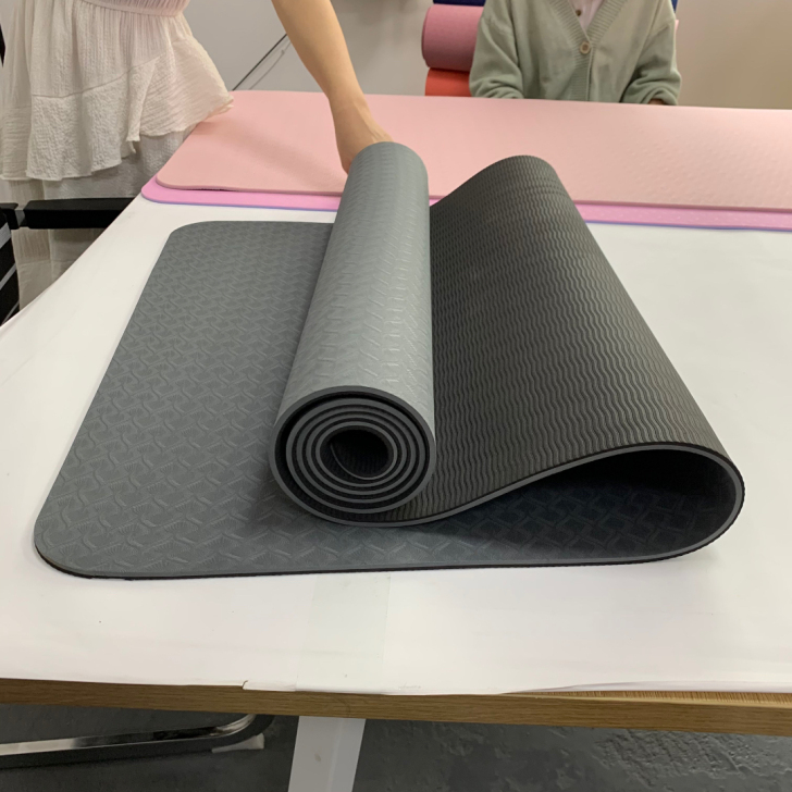 183*80tpe双色加宽加长瑜伽垫防滑垫...