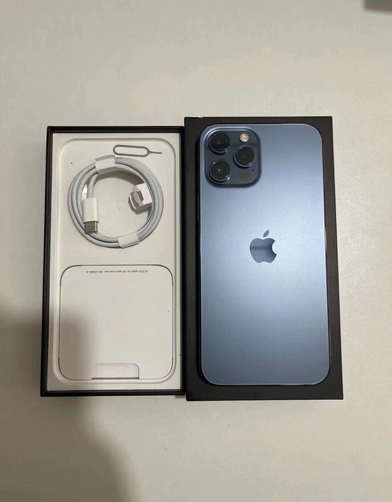 iPhone 12Promax，海蓝色 2...