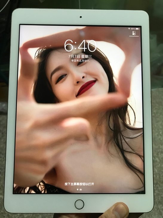 全原装iPad（2017）金色128GWi...