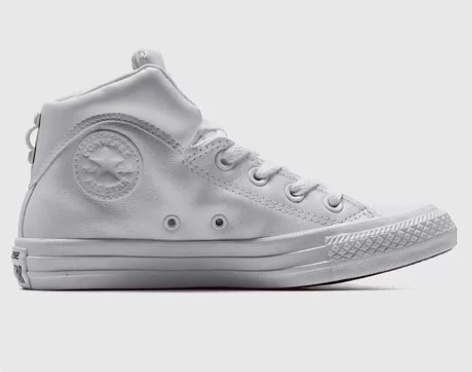 Converse匡威高邦全牛皮休闲鞋 板鞋...