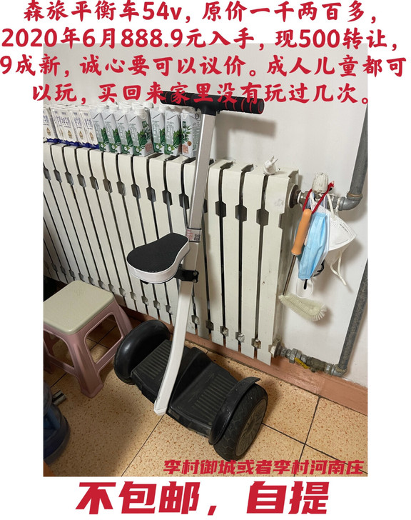 森旅平衡车，54v，大人小孩都能玩，原价一...