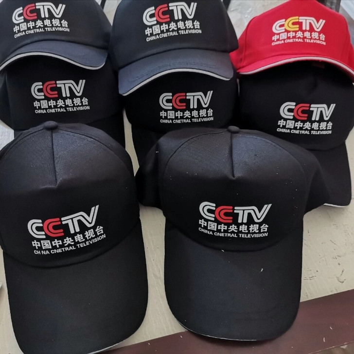 CCTV工作帽，央视工作帽，CCTV1鸭舌...