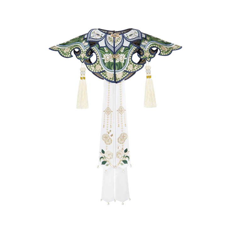 【十三余 小豆蔻儿】[绿珠清影]立领斜襟长...