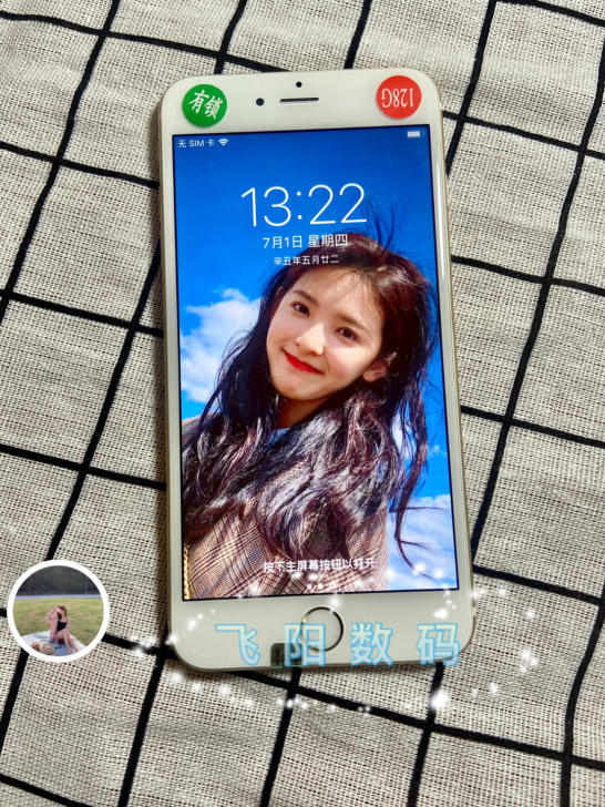 苹果6 几乎全新iphone6s 有指纹解...