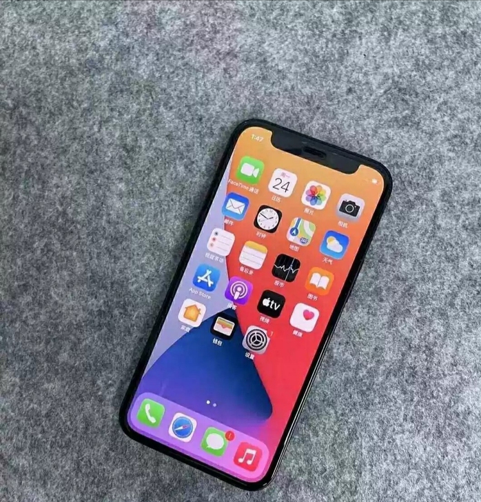 苹果12黑色128g，正品行货，无拆无修无...