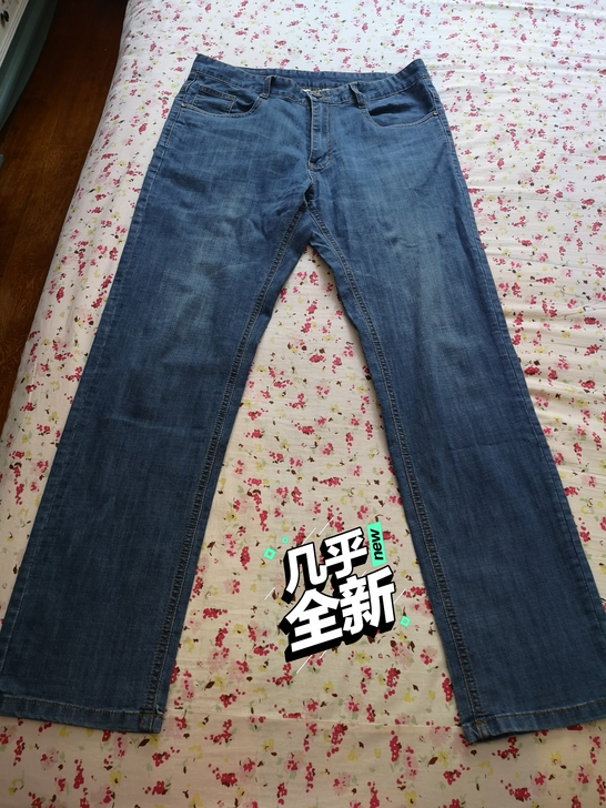 男士牛仔裤，基本全新
