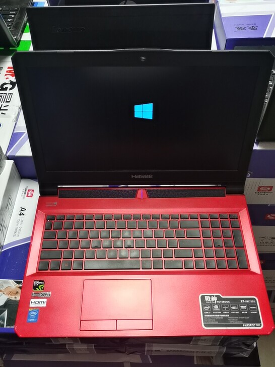 神舟战神i7游戏本，16g内存，480g固...