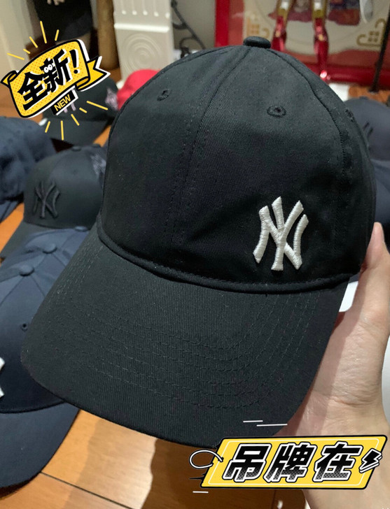 韩国 MLB 帽子 正品 小标软顶 NY ...