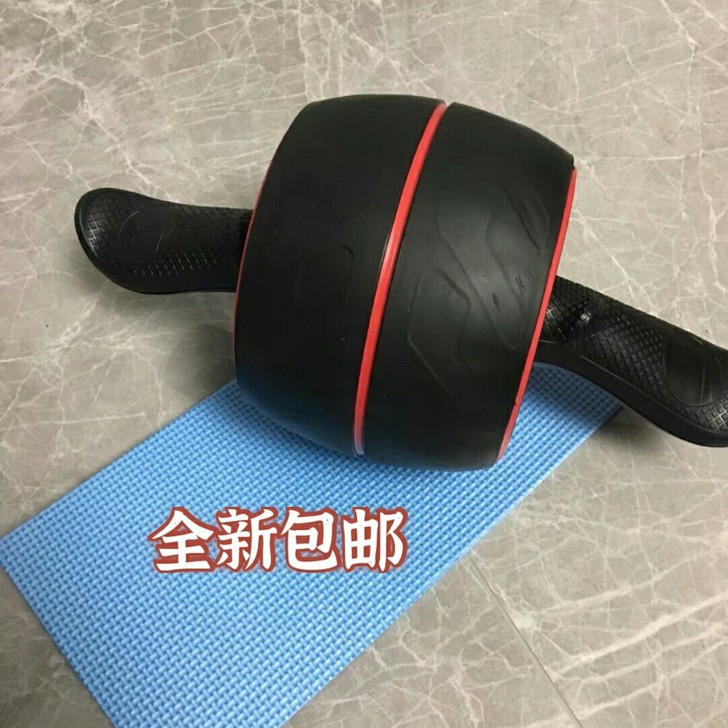 健身房不开了回弹健腹轮收腹部健身器材家用男...
