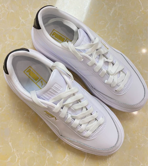 Puma彪马新款，厚底增高小白鞋运动休闲男...