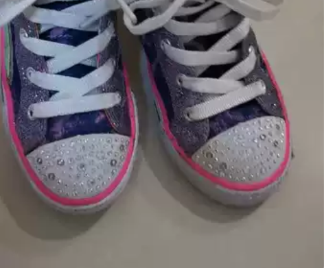 女童帆布鞋 商场购买 29码