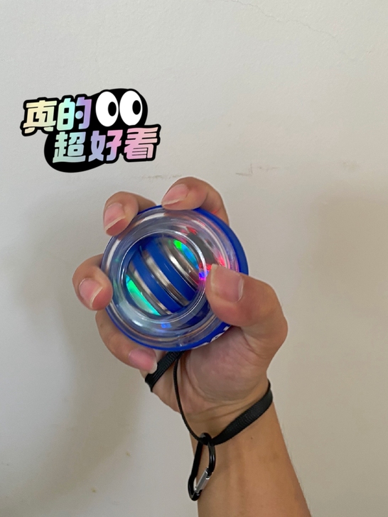 腕力球男女健身炼手臂握力器自启动金属专业减...