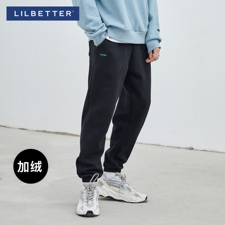 Lilbetter裤子男韩版潮流男士休闲裤...