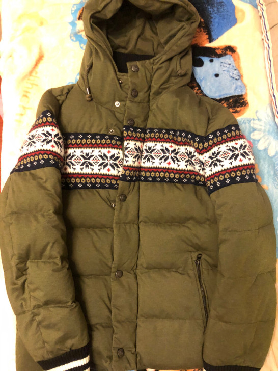 马克华菲男棉服羽绒服 180/96A 8新...