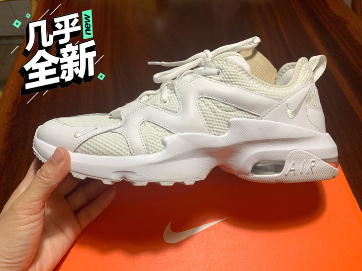 「98新」Nike air白色运动鞋跑鞋 ...