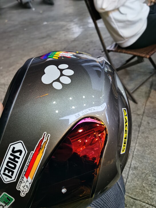 SHOEI GTAIR,18年底买的XL码...