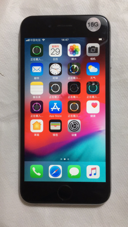 iPhone6S 内存16G插卡即用苹果6...