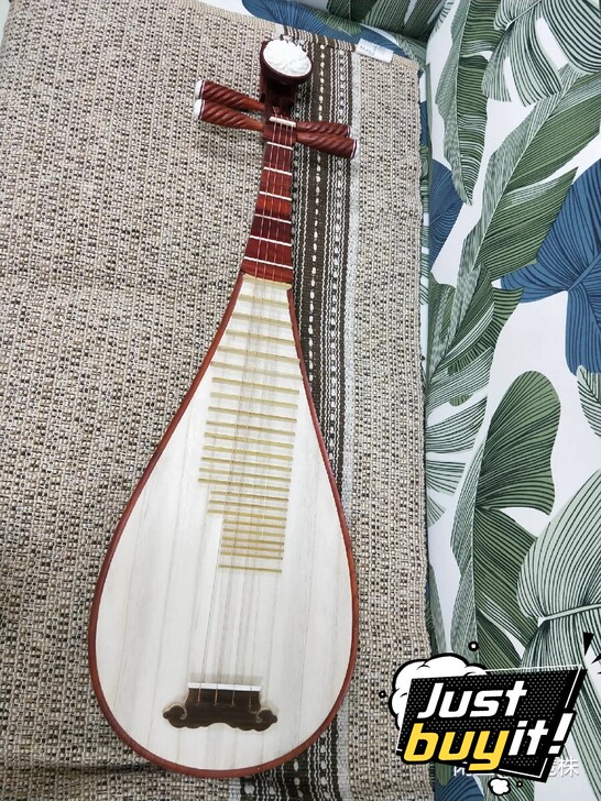 乐器  琵琶 红木抛光精品琵琶，保证红木，...