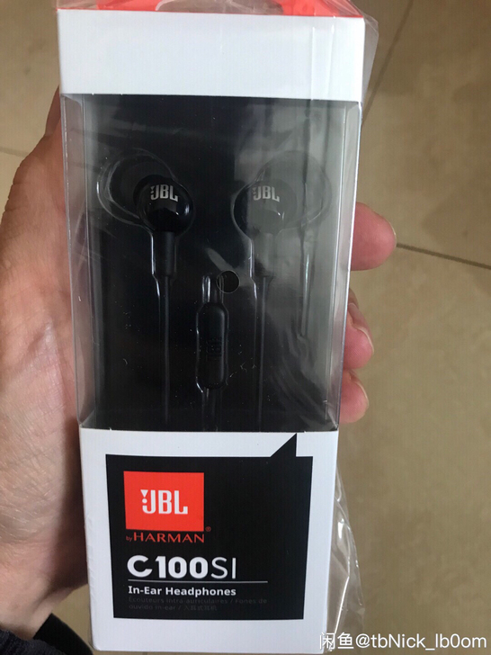 全新原装正品JBL耳机 型号Ｃ100si ...