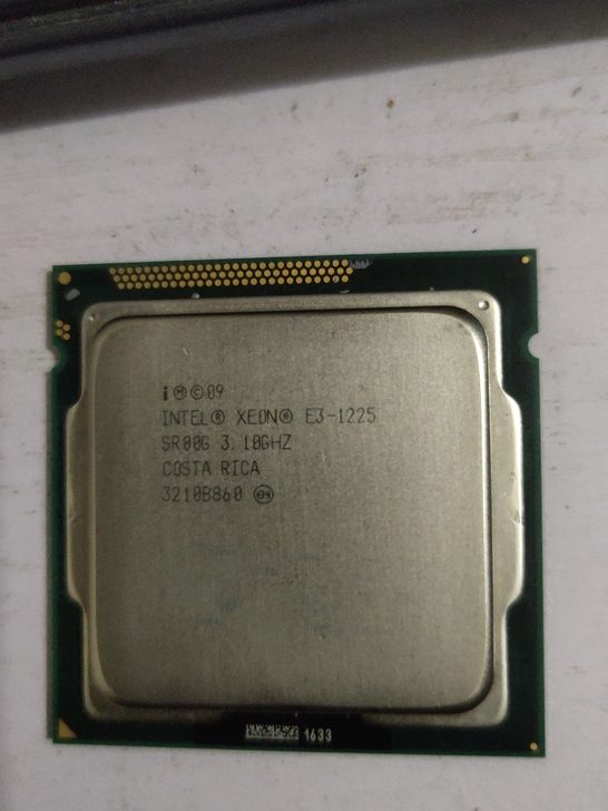 E3 1225 v1电脑四核心CPU处理器...