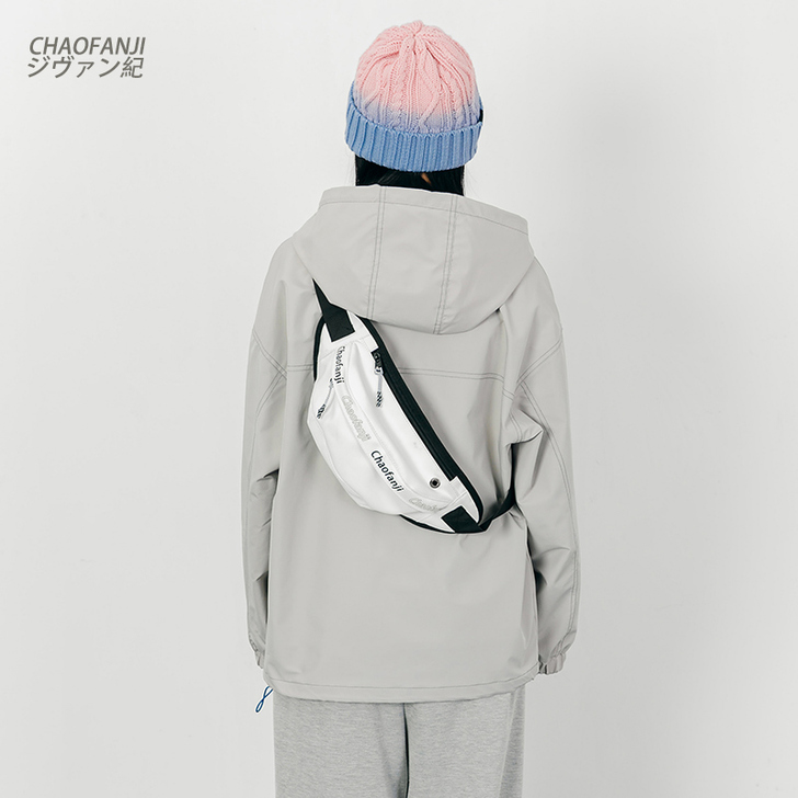 CHAOFANJI 日系斜挎包男士潮牌胸包...