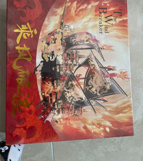 拼酷乘风破浪金属拼图，实在没空拼。正品，全...
