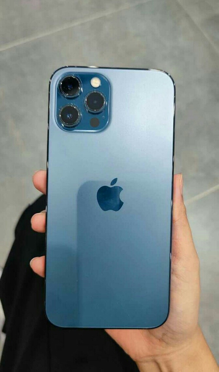 苹果12promax国行蓝色256g