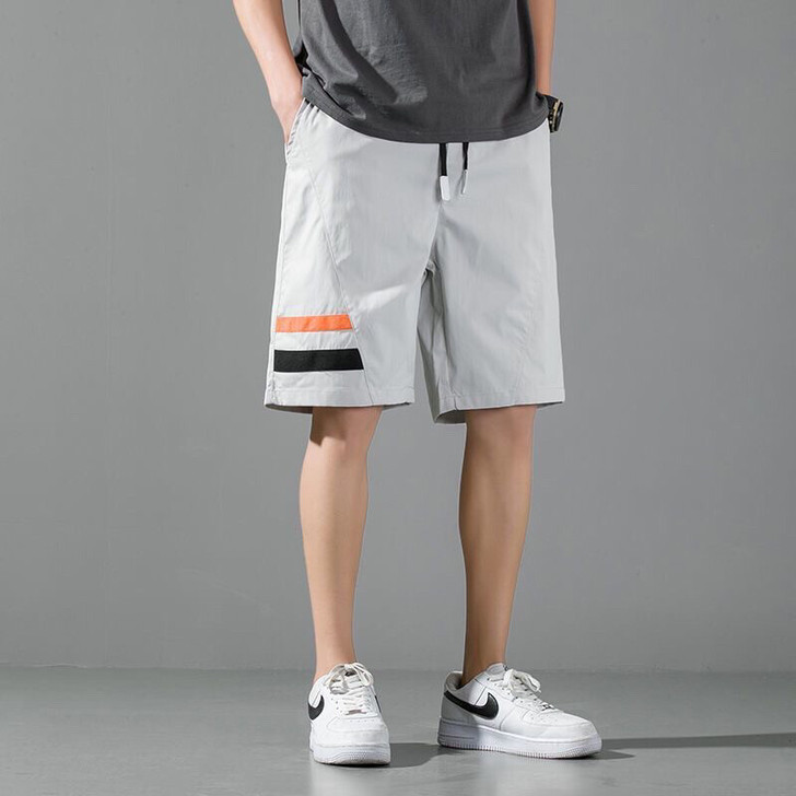 短裤男士夏季宽松潮牌休闲五分中裤ins潮流...