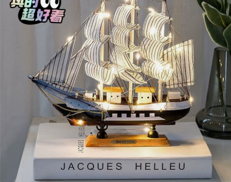 【捡漏！！】客厅房间柜子装饰品，一帆风顺帆...