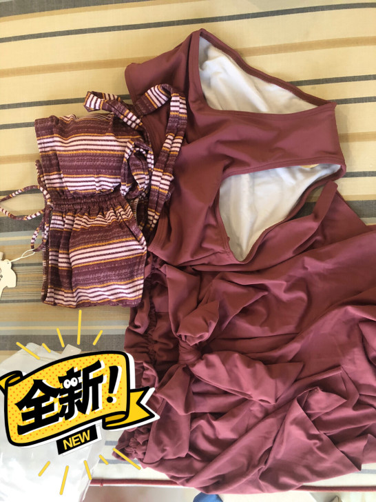 出售一批全新泳衣m码 三件套 适合100-...