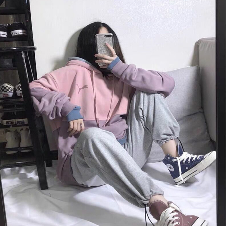 宜情 休闲裤