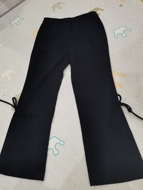 季候风 黑色女裤