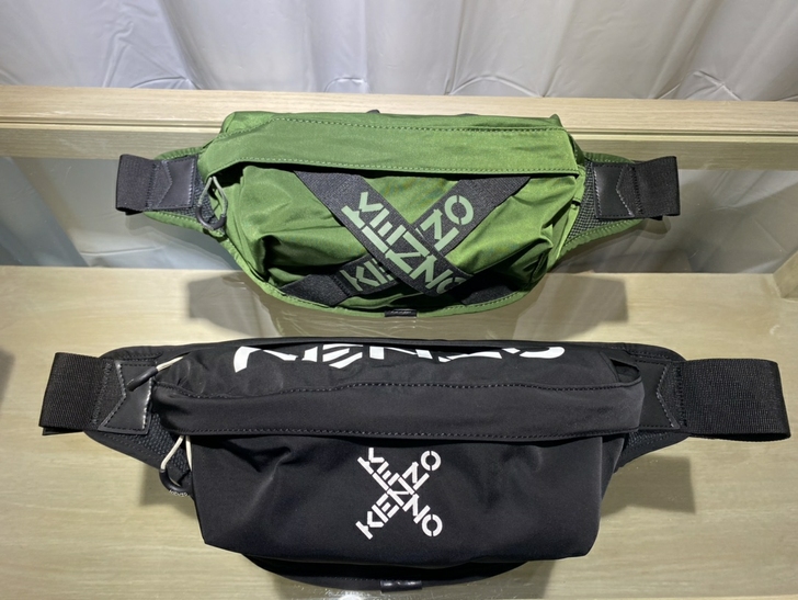 KENZO腰包胸包,顺丰包邮,男女同款尼龙...