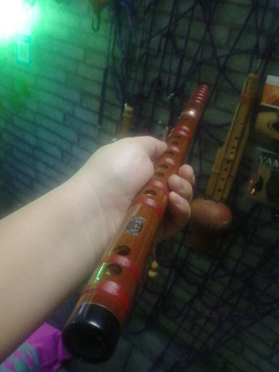 #节后鱼生#竹笛 苦竹笛子满扎线二节笛子...