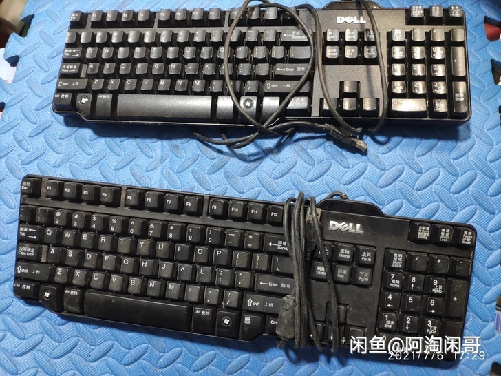 戴尔电脑原装键盘，购电脑自带的键盘，新，未...