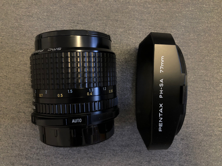 宾得 67 smc 55mm f4 三代镜...